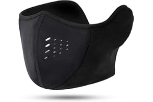WTACTFUL Balaclava Half Face Mask - Windproof, Breathable & Thermal Protection for Men & Women - for Winter Sports & Outdoors