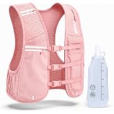 Running Vest for Women and Men,Vests with Water Bladder and Included Bottle，Lightweight Hydration Trail Running Vest