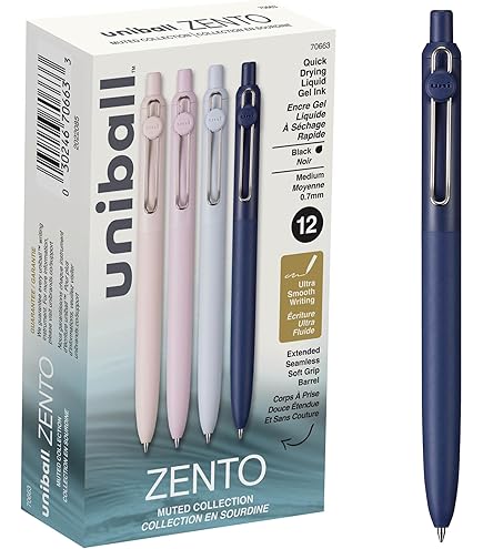 Amazon.com: 三菱鉛筆 Uniball ZENTO Basic Model Rollerball Pen