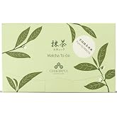 Chikiriya Ceremonial Grade Uji Matcha Powder Sticks, 10 Count, Pure Japanese Green Tea, No Additives, For Hot &amp; Cold Drinks