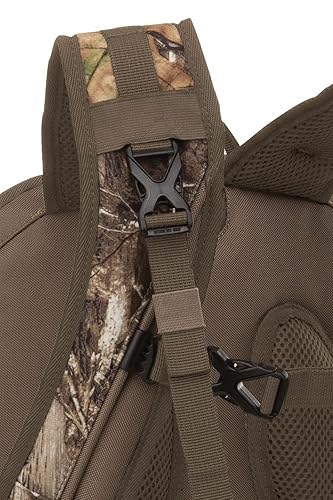 Timber Hawk Big Basin Camouflage Hunting Day Pack Backpack with Quiet Cloth  Technology (Realtree Edge Camo)