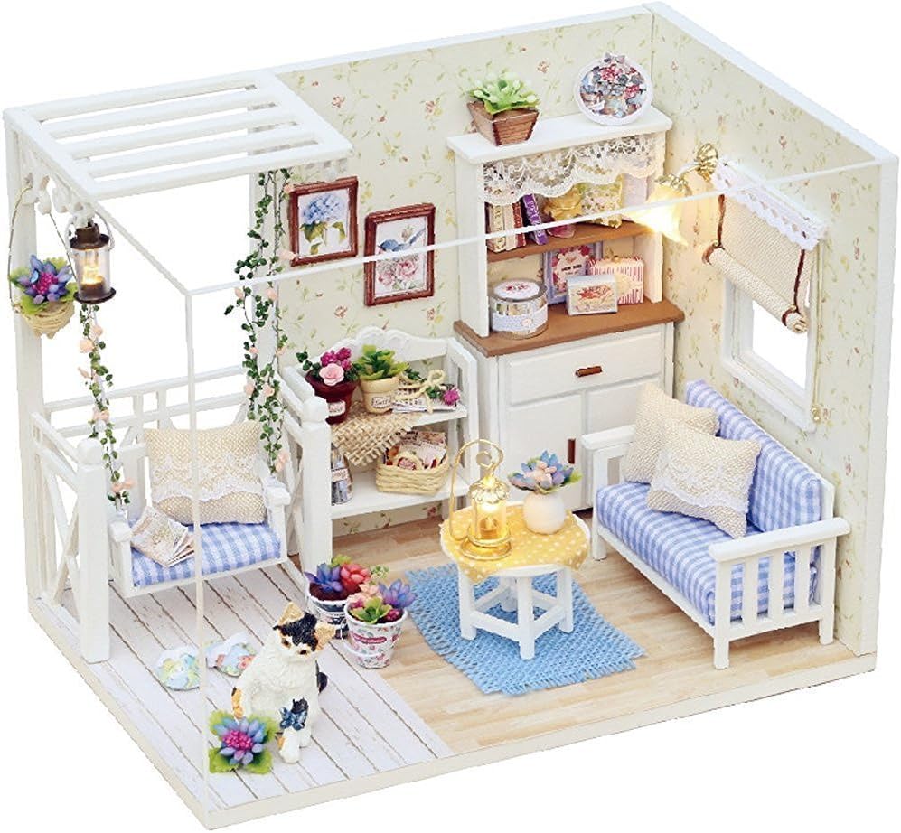 Amazon Co Jp Diy ドール ハウス 手作り キット セット 子猫物語 初心者 Diy 工具 ガーデン