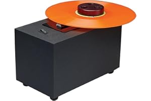 Record Doctor High Performance Vacuum Cleaning Vinyl Record Washer and LP Record Cleaning Machine, Includes Complete Kit and Applicator Brush