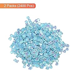 MECCANIXITY Iridescent Sequins 2400Pcs Cup Sequins