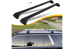 EZREXPM Lockable Cross Bars Roof Rack Fit for 2021-2024 Chevrolet Tahoe, GMC Yukon & Yukon XL, Chevrolet Suburban, Cadillac Escalade ESV Crossbars Carrier Cargo Bar