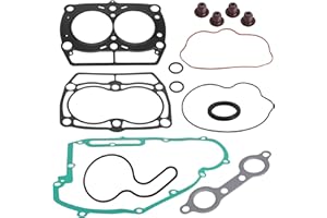 JAVIK Engine Top End Gasket Complete Kit for Polaris Sportsman 700 800 Ranger 700 800 2005-2010 RZR 800 S 4 2008-2010 O.E.M# 5247359 5247360 5812936
