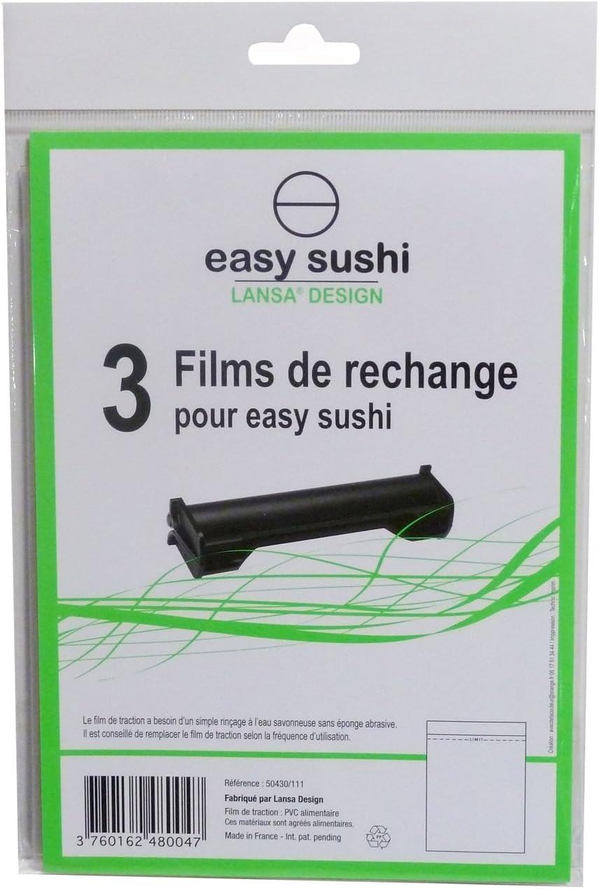 Easy Sushi Traction Sheet Replacement, Set of 3