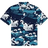 Tori Richard Men's Wavebreak Short Sleeve Button Up Shirt