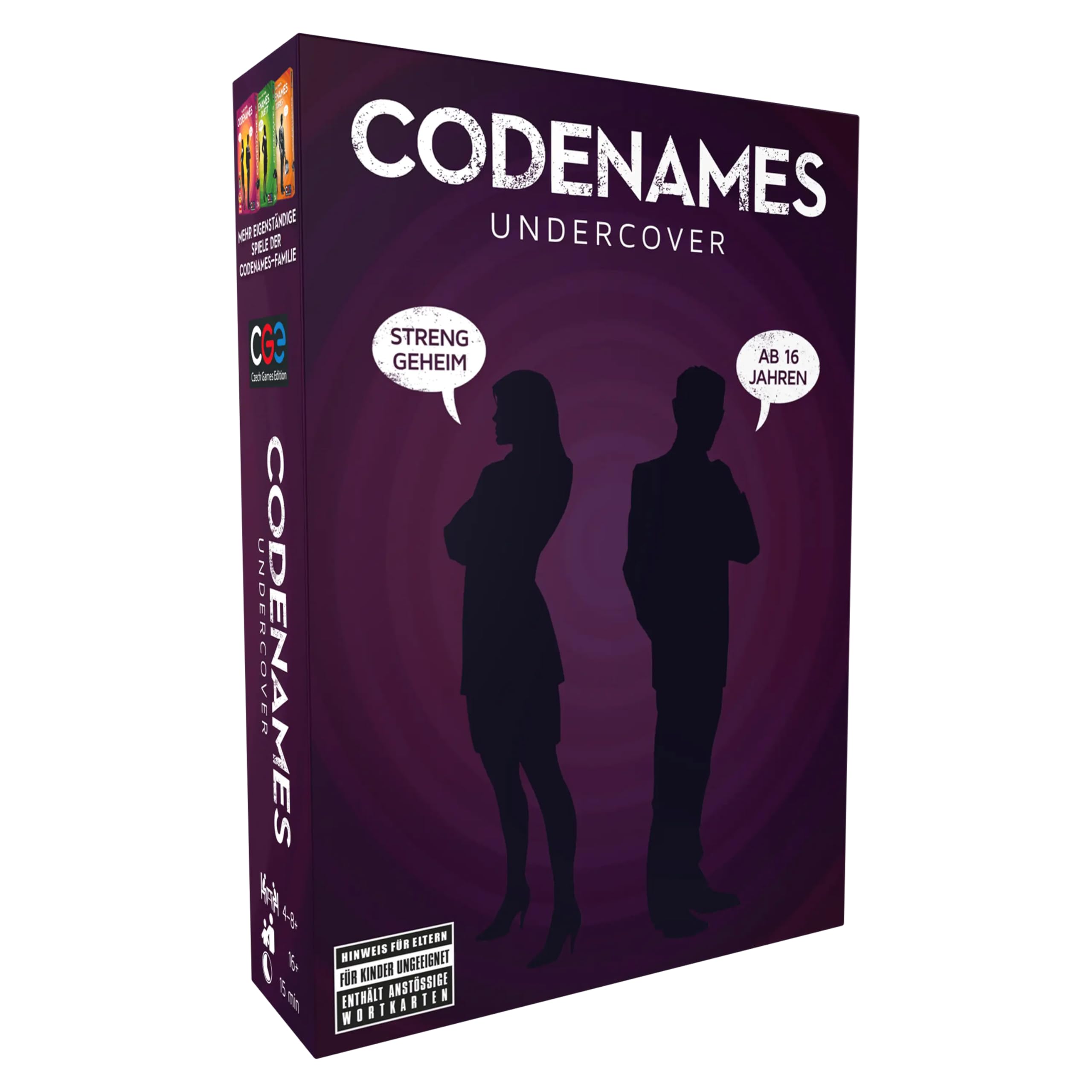 Asmodee Codenames Undercover, Family Game, Guessing Game, German โ image 1