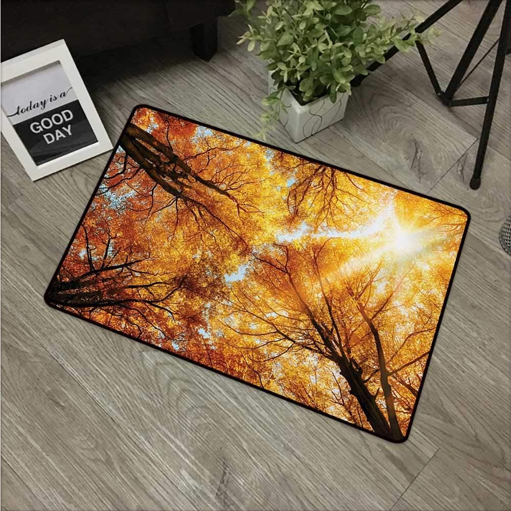 Anzhutwelve Forest, tapete de Piso Personalizable de Hojas ...