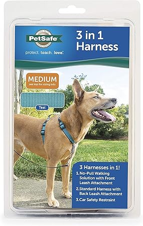 3 in 1 dog harness
