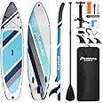 Panana Inflatable Stand Up Paddle Board Ultra-Light 10' × 30" × 6" with Premium SUP Board Accessories Kit Adjustable Paddle Hand Anti-Slip EVA Deck for Adults Youth
