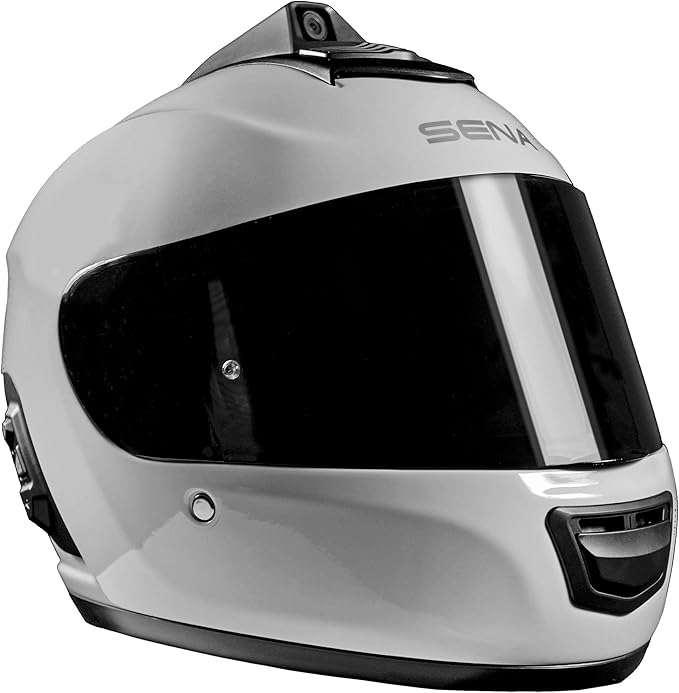 Sena momentum matte black bluetooth integrated helmet Clearance