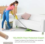 Yelanon Felt Furniture Pads 182 Pcs Self Adhesive Anti Scratch Floor Protectors view 6