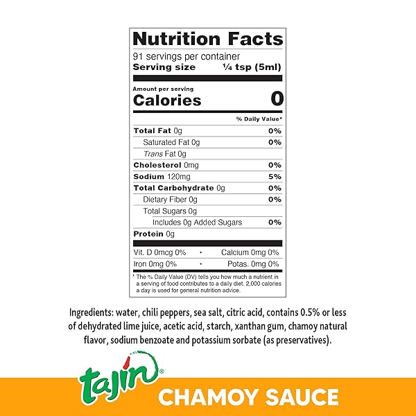 TAJÍN FRUITY CHAMOY SAUCE, SWEET & TANGY CHAMOY FOR FRUIT, CANDY, SNACKS, MANGONADAS & DRINKS, 15.38 OZ EACH (2 PACK)