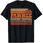 Vintage Pawnee Harvest Festival Parks and Rec T-Shirt