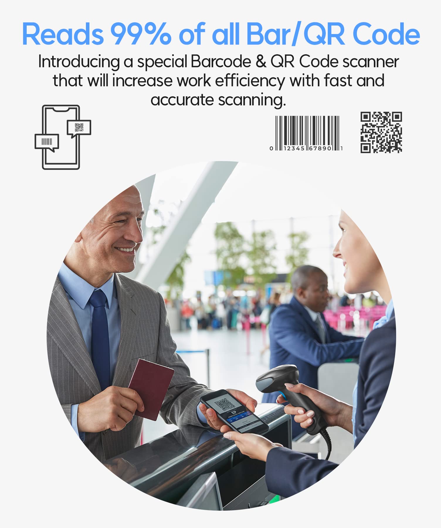 Mua MQ150 - QR Code Reader - QR code scanner - 1D 2D Mobile Payment ...
