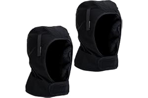 PURPLE STAR 1N 2 Pcs Winter Hard Hat Liners, Waterproof Warm Hardhat Liner for Cold Weather, Full Head Neck Coverage Helmet Lining for Men Women