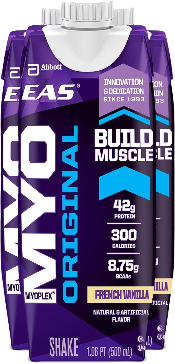 EAS Myoplex Original Ready-To-Drink Protein Shake, French Vanilla