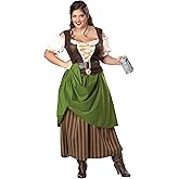 California Costumes Women's Plus-Size Tavern Maiden Plus