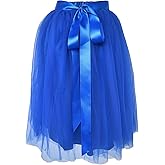 Dancina Women A-Line Tulle Skirt Tutu Knee Length