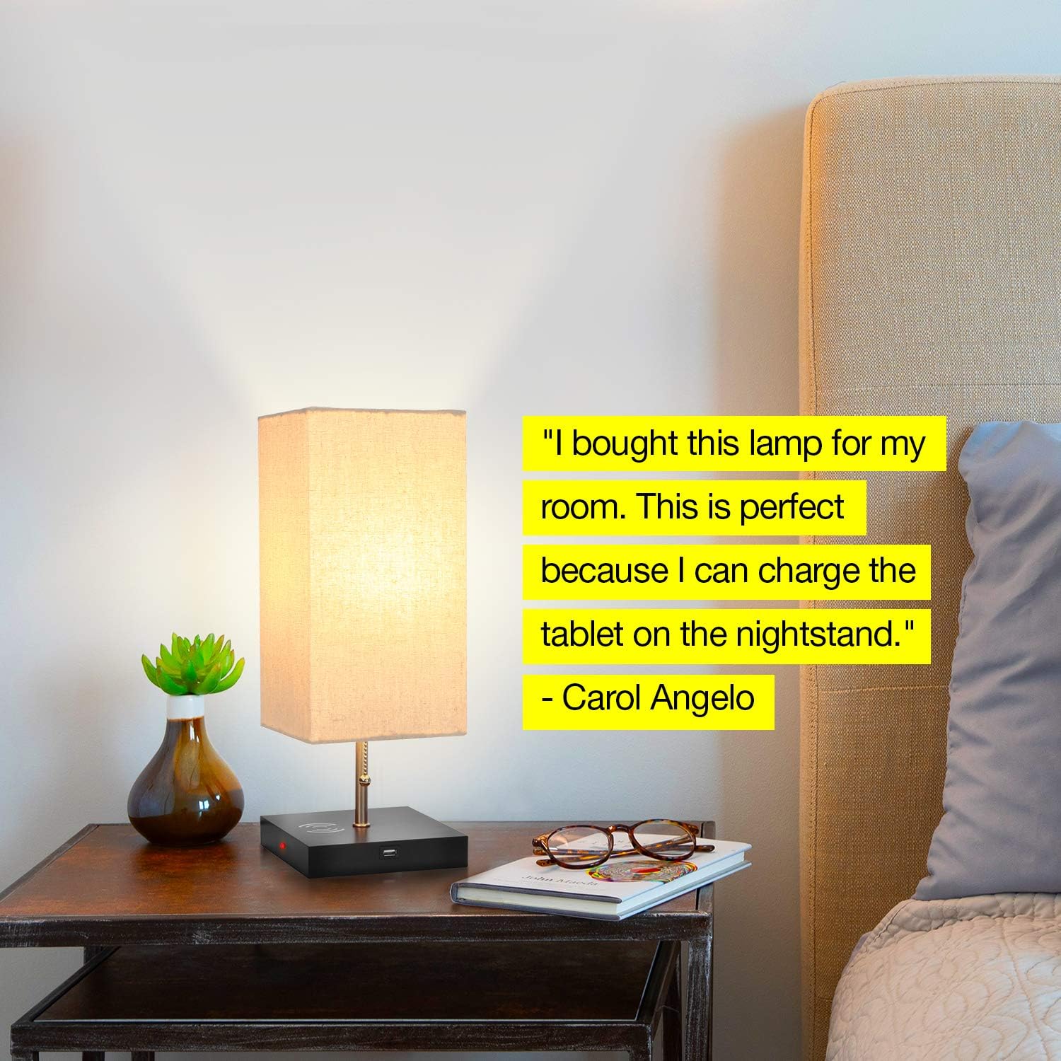 brightech usb table lamp