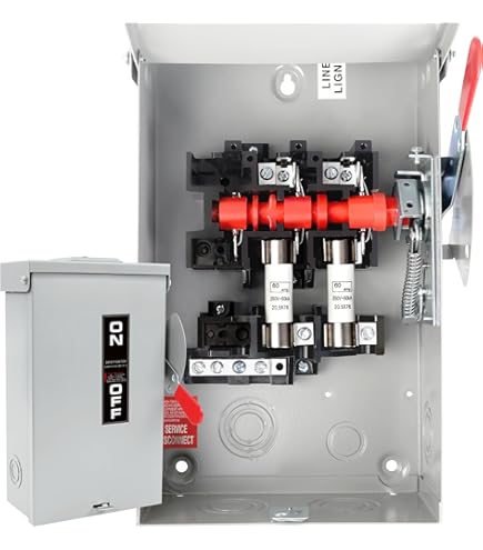 SIEMENS 2P 60A 240V General Duty Safety Switch Outdoor, Fusible