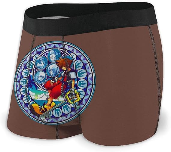 Amazon Co Jp 個性ファッション キングダムハーツ Kingdom Hearts ボクサーパンツ メンズ ファイバ素材 立体成型 通気 吸汗 抗菌防臭加工 下着 ボクサー 服 ファッション小物