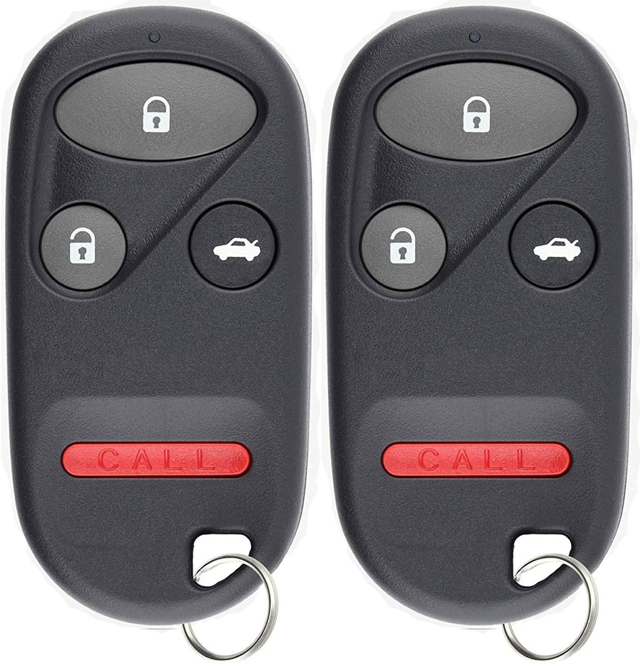 KeylessOption Keyless Entry Remote Bike Key Fob for Honda Goldwing Gold