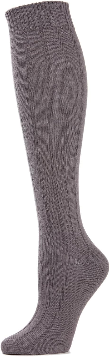 MeMoi Ribbed Knee High Socks | Women's Knee High Fall/Winter Socks