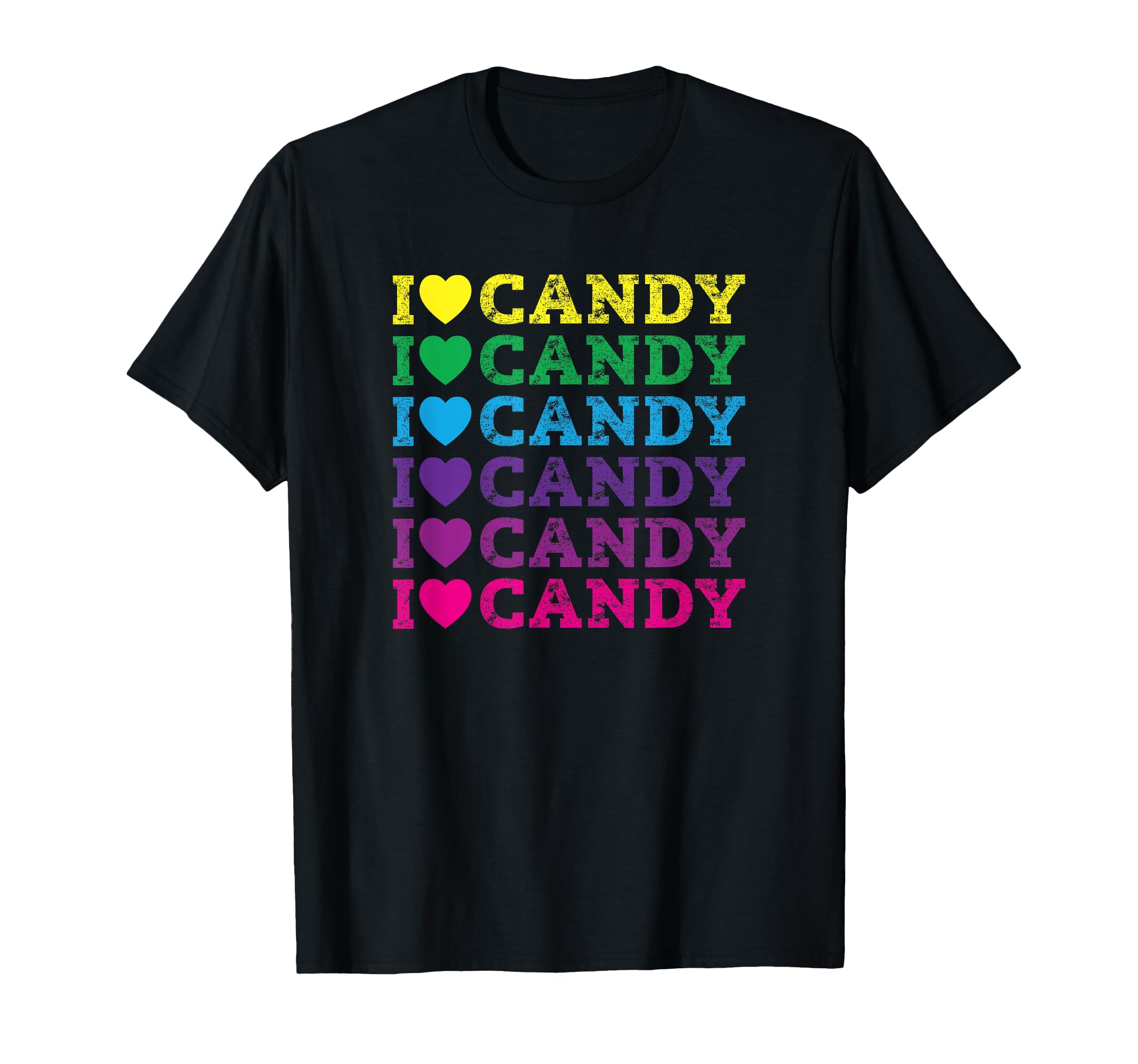 I love Candy Halloween Party Cute Trick or Treat Shirt T-Shirt