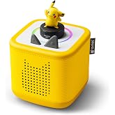 Toniebox 2 Audio Player Pok&eacute;mon Starter Set for Kids 5+, Lightning Yellow | Portable Screen-free Audio Player | Stories, Music, Games | Pikachu | Gift for Kids 5-12+