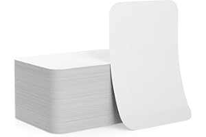 Pruvade Dental Cover Medical Tray Liner - Bulk 1000 Dental Tray Covers - Disposable Tray Liners Made from Thick Heavy Bond Paper - Sanitary Covers for Sterile Tattoo Tray or Surgery Tray - White