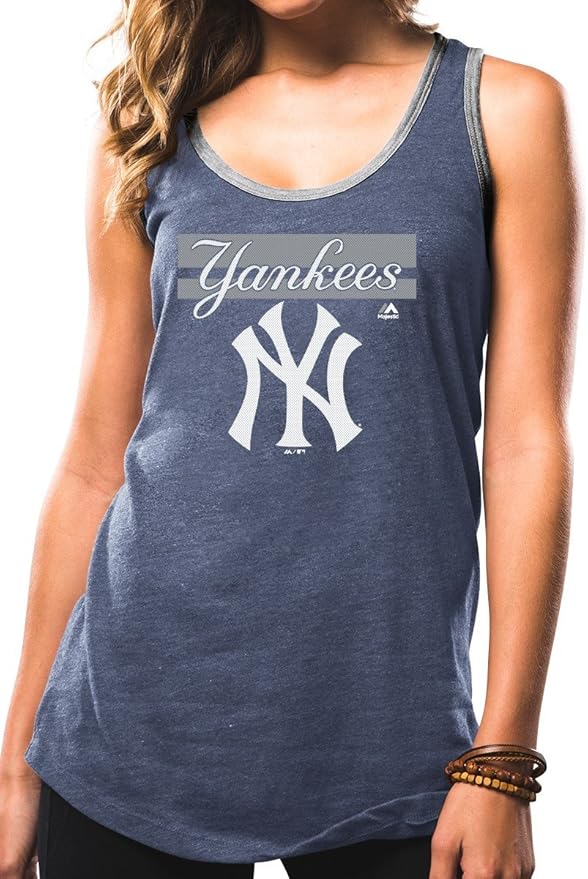 Majestic New York Yankees Womens Believe in Greatness Tank