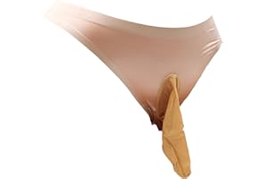 Mona's Choice Stretchy Mens Ice Silk Bikini Briefs with Pouch or Sheath/Mens Panties