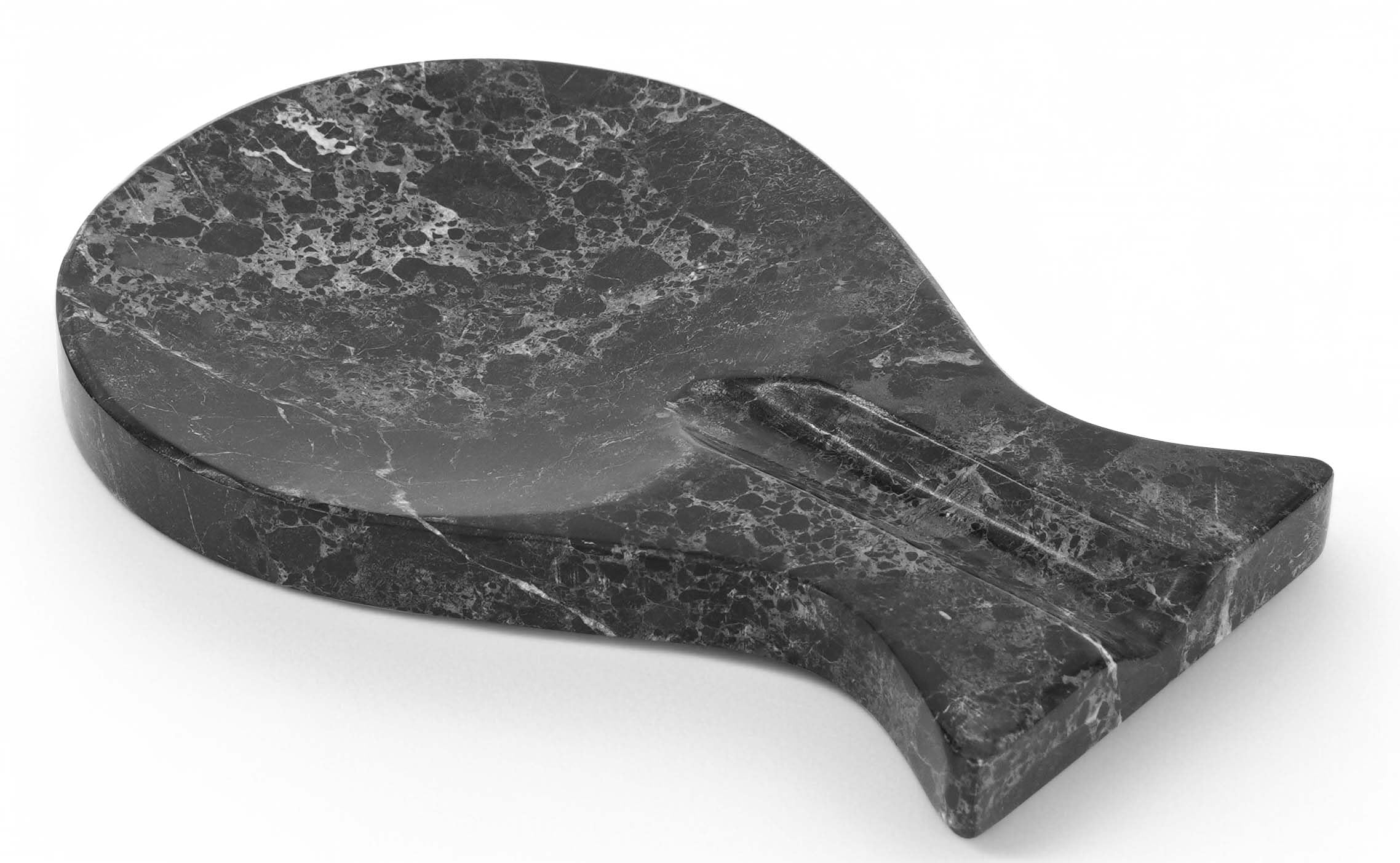 Radicaln Marble Spoon Rest 8 Inches Black Handmade Stove Top Spoon Holder for Kitchen Utensils, Ideal Heat-Resistant Cooking Utensil Rest, Modern Farmhouse Kitchen Decor — image 1