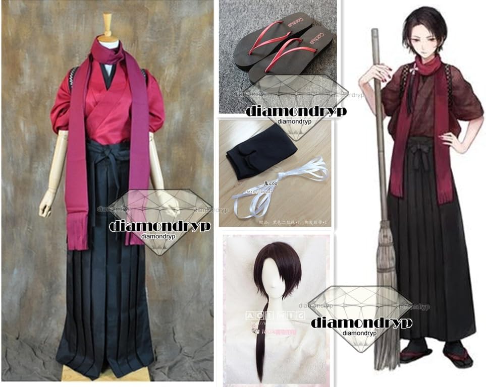 Amazon コスプレ衣装 刀剣乱舞 加州清光 内番 大和守安定 内番 Full Set コスチューム ハロウィーン仮装 ディズニー オーダー可能 コスプレ 仮装 通販