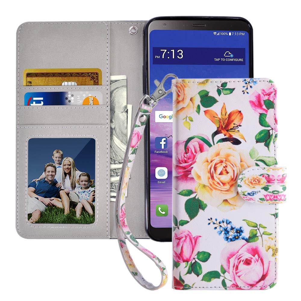 Best lg stylo 4 plus wallet case for women