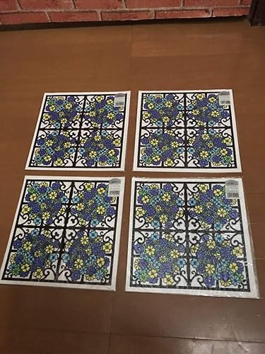 4枚 セット レトロ ポップ 昭和 クローバー 花柄 ファッションシール 窓飾り アクセサリー シール ステッカー デッドストック 26cm 26cm ホビー 通販 Amazon Co Jp