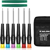 KALIM Triangle Head Screwdriver Set, 6 PCS Repair Insulation Set, Triangle Driver Set for Thomas McDonald's Toy, Suitable for Electronic Equipment Disassembly, Toy Repair, etc.(TA1.4-TA3.0)