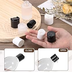 MECCANIXITY 6Pcs Black Disc Top Caps Replacement