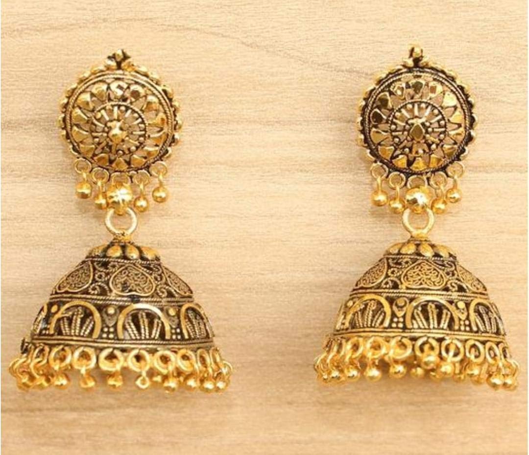 Buy EARRINGS (Brass) at Amazon.in