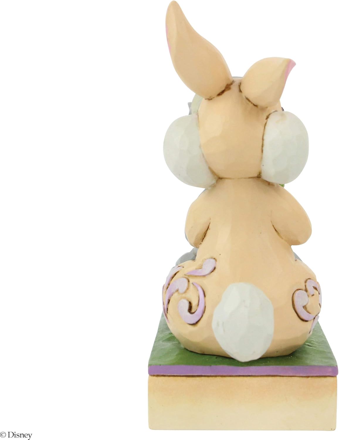Disney Traditions Bunny Bouquet Thumper Figurine, Brown and White - Image 4