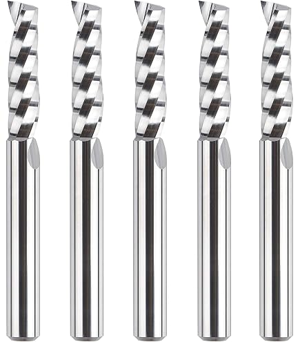 Fraise CNC à Bout Sphérique Conique - Carbure Micro-Grain 0.5mm - Pour Acier, Aluminium, Plastique