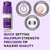 Nailene Ultra-Quick Nail Glue Clear 3g - Fast Bonding Nail Adhesive view 4