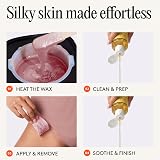 Mylee Advanced Stripless Wax 500g Wild Rose – Beads, Painless Hair Removal view 6