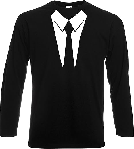 maglietta con cravatta