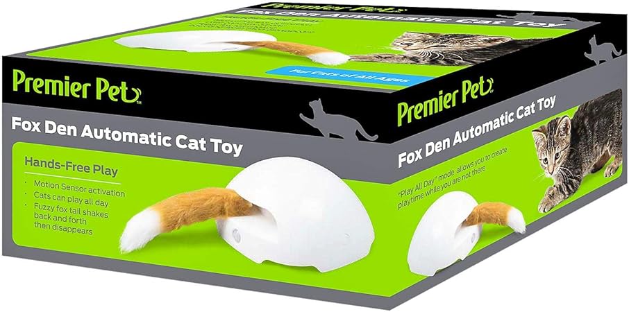 Amazon Com Premier Pet Fox Den Cat Toy Pet Supplies