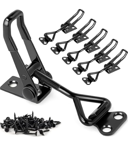 4 Pack Toggle Latch Clamp 4001 Adjustable 304 Stainless Steel Hasp Latches For Smoker Lid Jig Freezer Door - View #12