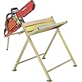 Ironton Chainsaw Sawhorse Holder, Log Cutting Stand Ironton Sawhorse With Chainsaw Holder, Holds Logs To 6ftL X 8.75inDia, 220-Lb Capacity, With Chainsaw Holder, Log Saw Horse Stand Saw Logs